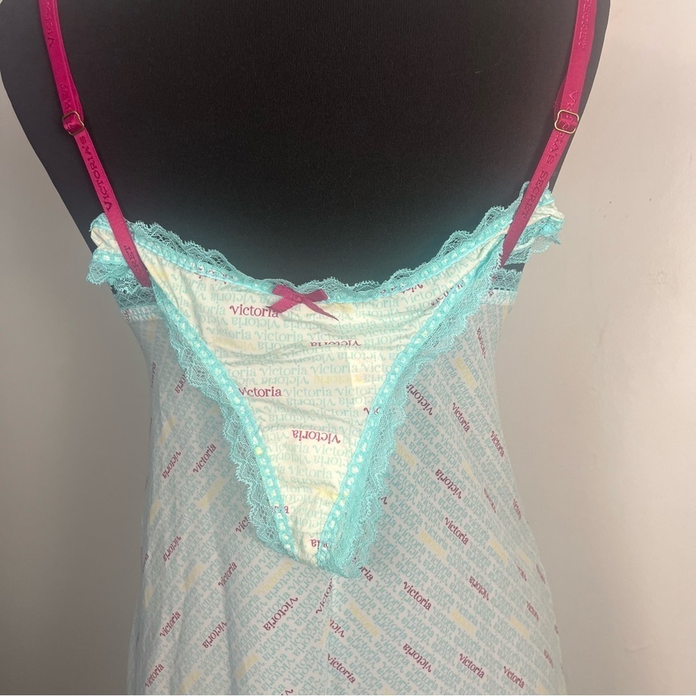 2010 Victorias secret pout nightie and low rise thong size small - Picture 5 of 10